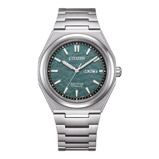 Citizen Super Titanium Eco-Drive Green AW0130-85XE