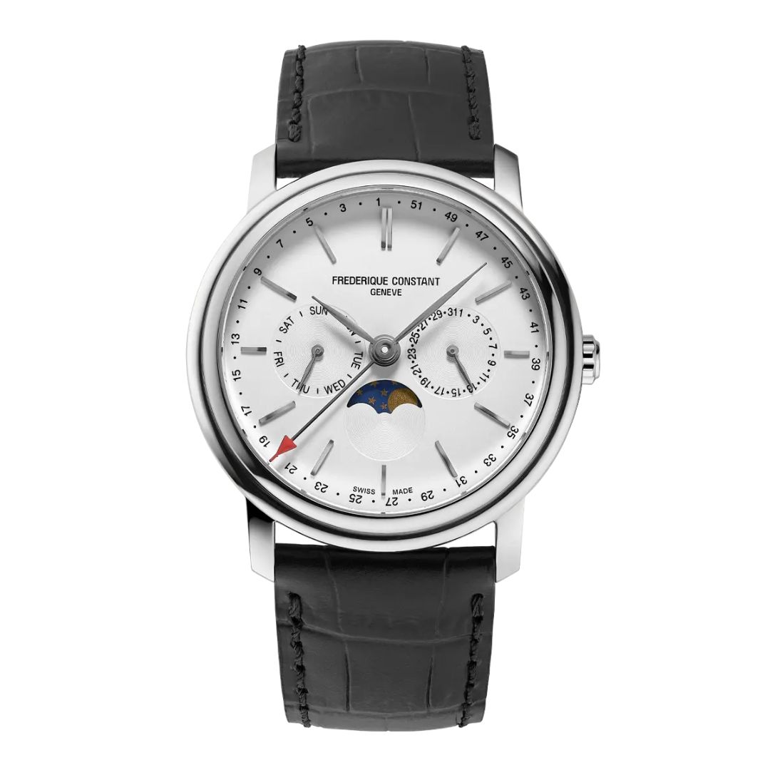 Frederique Constant Classics Index Business Timer Silver FC-270SW4P26