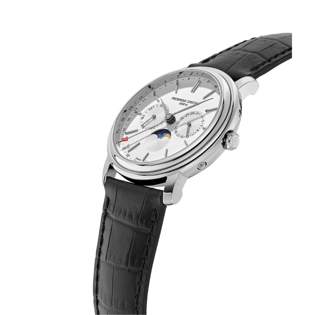 Frederique Constant Classics Index Business Timer Silver FC-270SW4P26