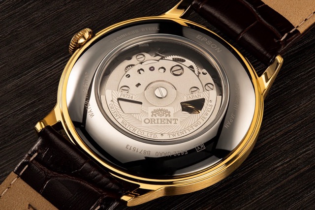 Orient Bambino Small Second Classic Gold RA-AP0004S10B