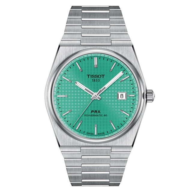 Tissot PRX Mint Dial Automático T137.407.11.091.01