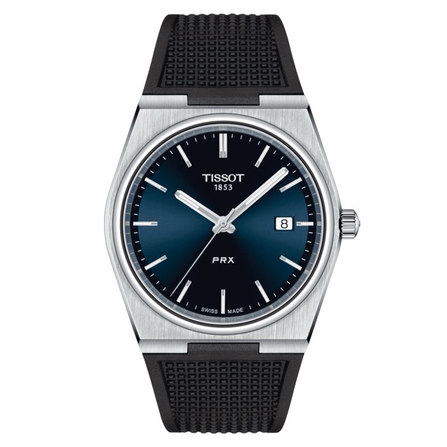 Tissot PRX Blue Dial Borracha T137.410.17.041.00