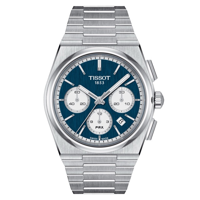 Tissot PRX Cronografo Automático Blue T137.427.11.041.00