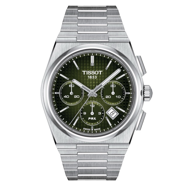 Tissot PRX Cronografo Automático Green T137.427.11.091.00