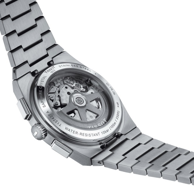 Tissot PRX Cronografo Automático Silver T137.427.11.011.01