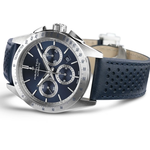 Hamilton Jazzmaster Performer Autochrono Blue 42mm H36616640