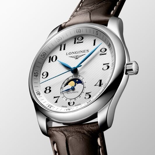 Longines Master Collection Moonphase Silver 40mm L2.909.4.78.3