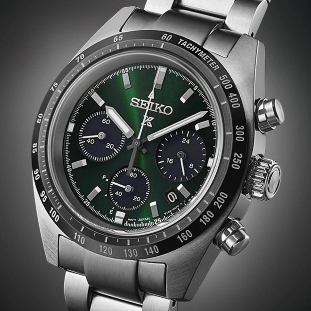 Seiko Prospex Chronograph Speedtimer Green SSC933