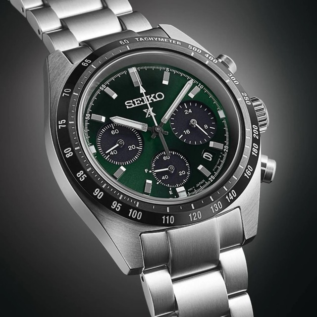 Seiko Prospex Chronograph Speedtimer Green SSC933