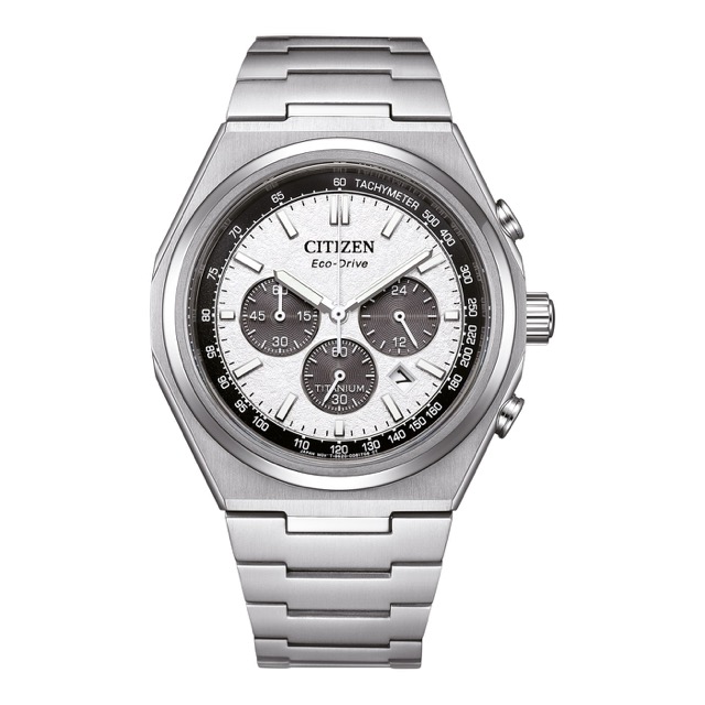 Citizen Super Titanium Eco-Drive Cronógrafo White CA4610-85A