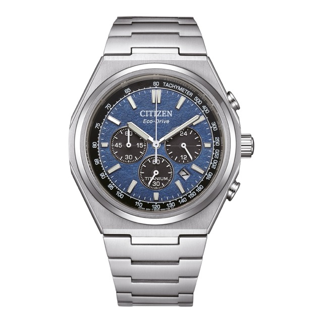 Citizen Super Titanium Eco-Drive Cronógrafo Azul CA4610-85L