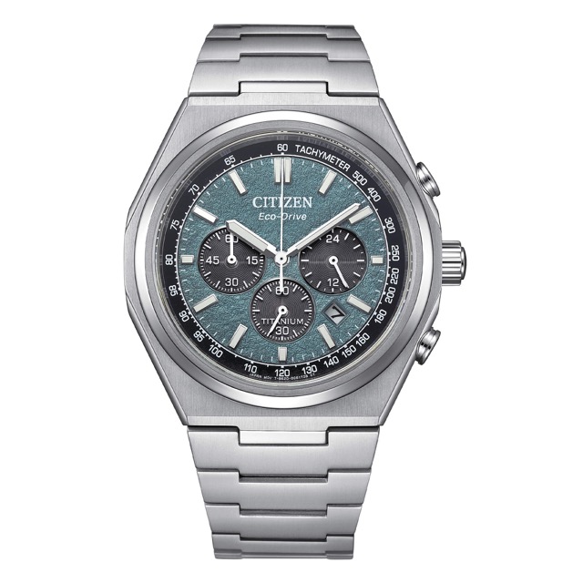 Citizen Super Titanium Eco-Drive Cronógrafo Green CA4610-85X