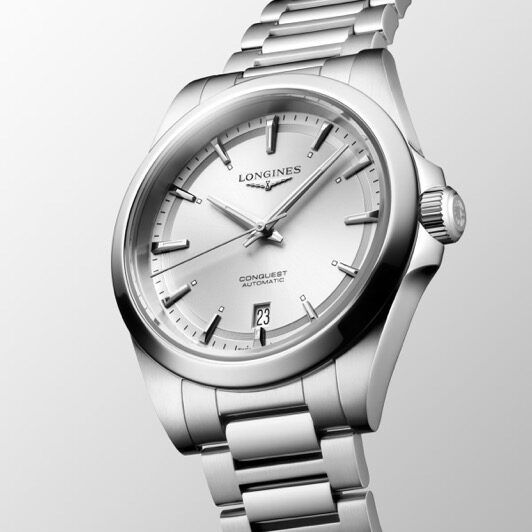 Longines Conquest Silver Dial 38mm L3.720.4.72.6