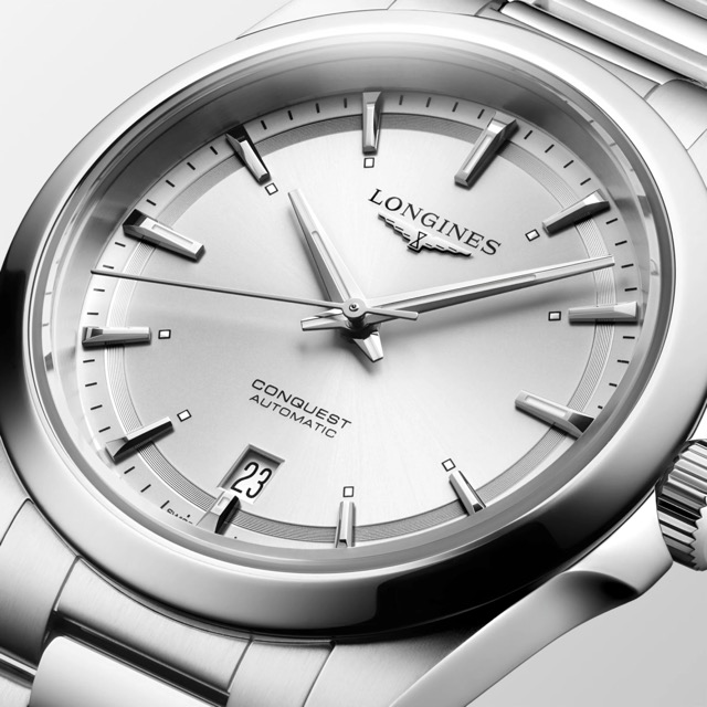 Longines Conquest Silver Dial 38mm L3.720.4.72.6