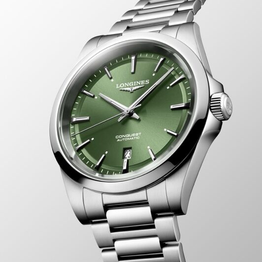 Longines Conquest Green Dial 41mm L3.830.4.02.6