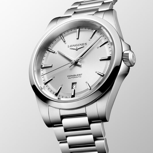 Longines Conquest Silver Dial 41mm L3.830.4.72.6