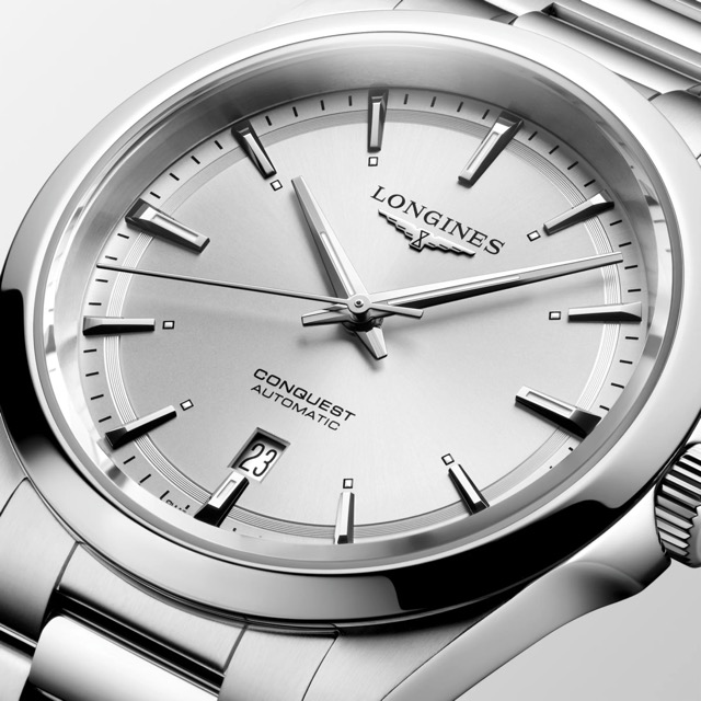 Longines Conquest Silver Dial 41mm L3.830.4.72.6