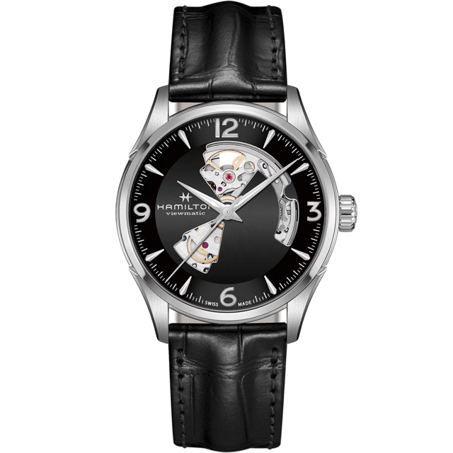 Hamilton Jazzmaster Open Heart Automatico Black H32705731