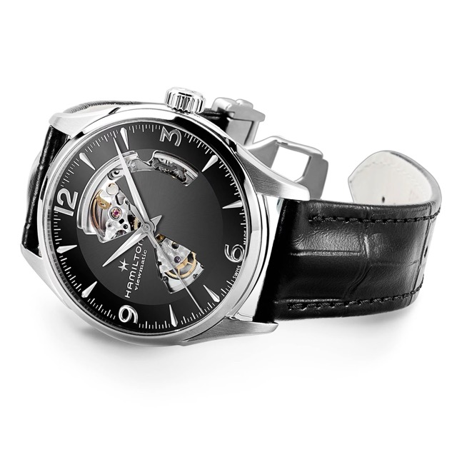 Hamilton Jazzmaster Open Heart Automatico Black H32705731