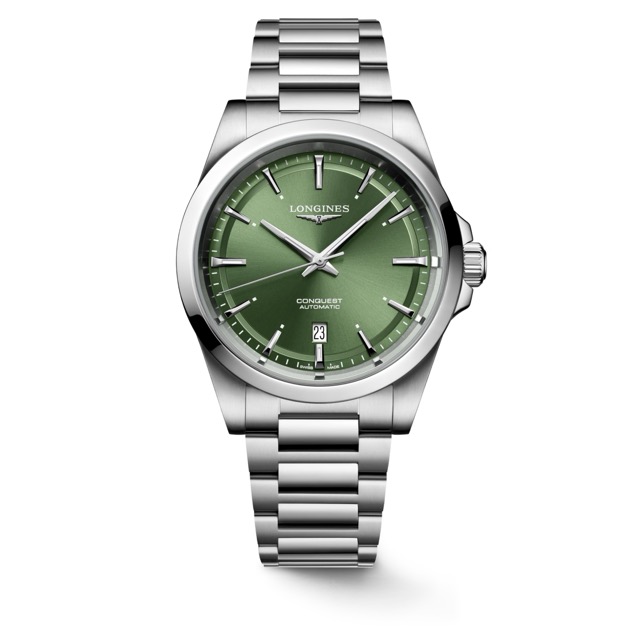 Longines Conquest Green Dial 41mm L3.830.4.02.6