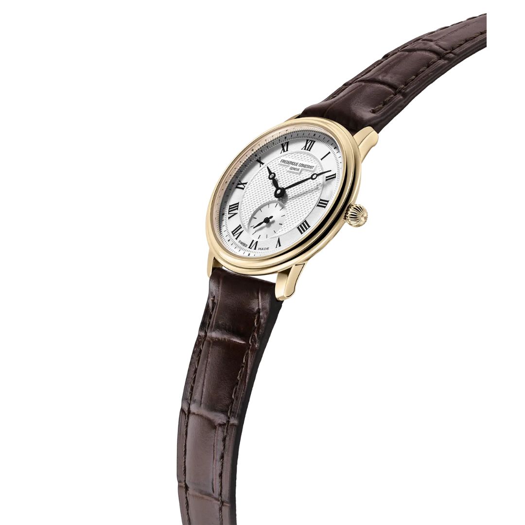 Frederique Constant Slimline Lady Plaque Ouro FC-235M1S5