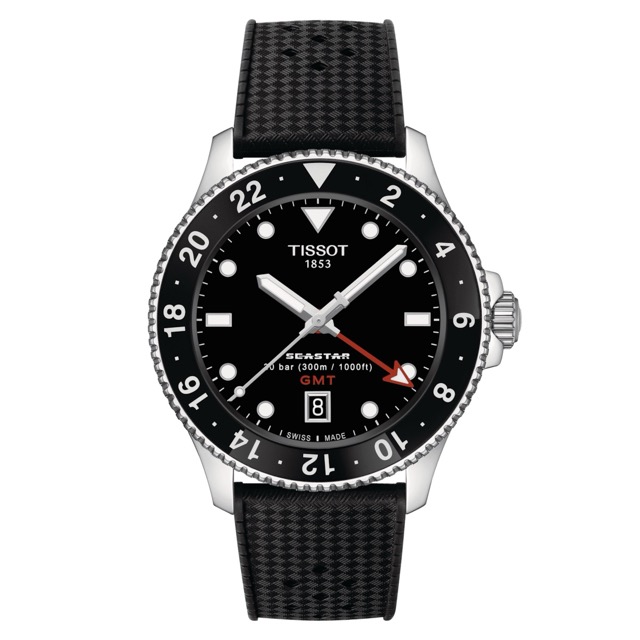 Tissot Seastar 1000 Quartz GMT Black T120.852.17.051.00