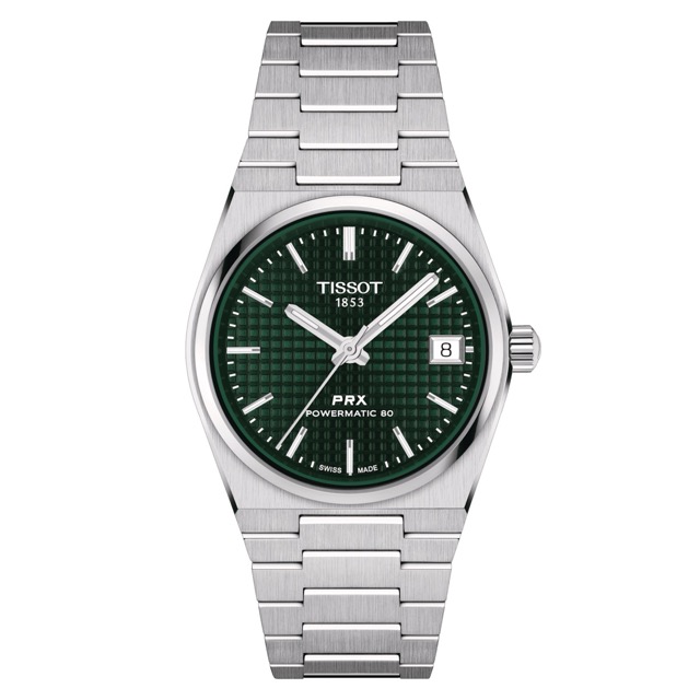 Tissot PRX Green Dial 35mm Automático T137.207.11.091.00