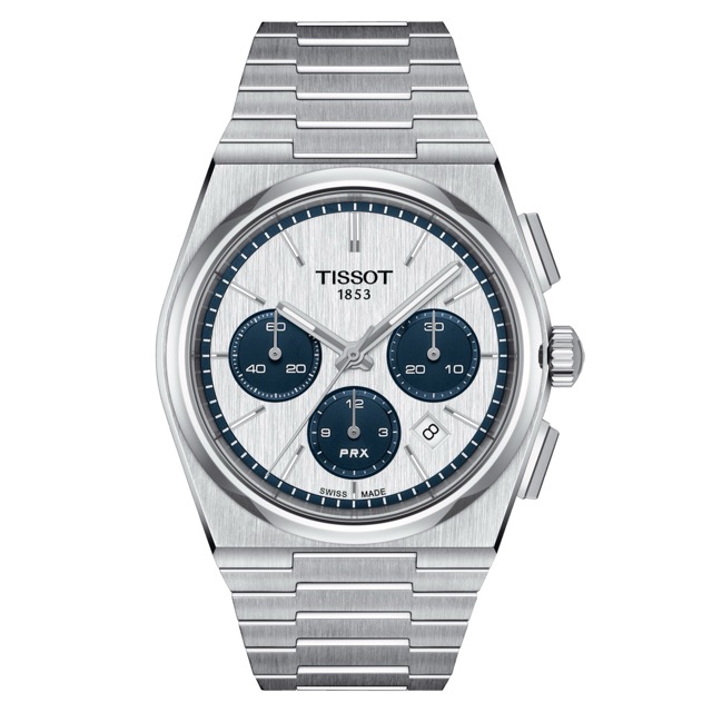 Tissot PRX Cronografo Automático Silver T137.427.11.011.01