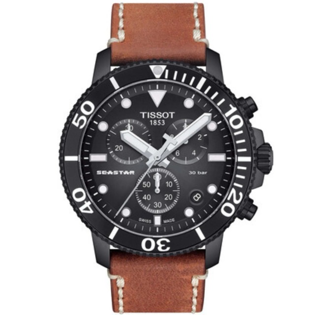Tissot Seastar 1000 Black Chronograph T120.417.36.051.00
