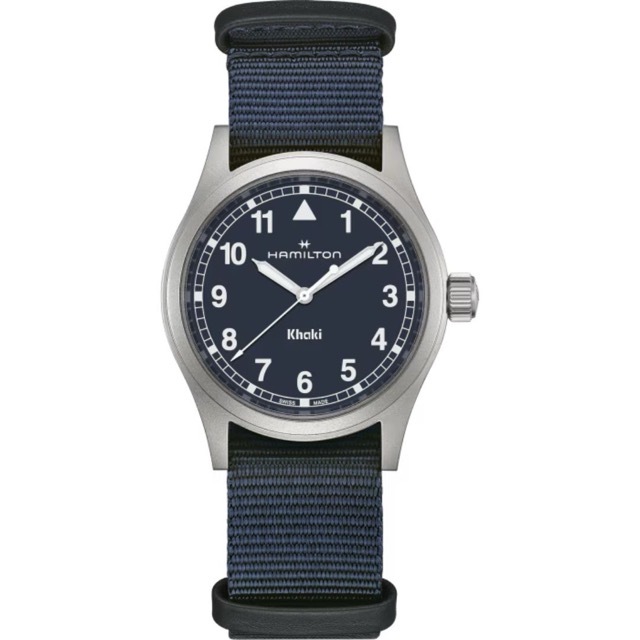 Hamilton Khaki Field Quartz 38mm Blue H69401940