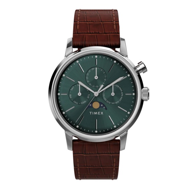 Timex Marlin Moonphase 40mm Green TW2W51000