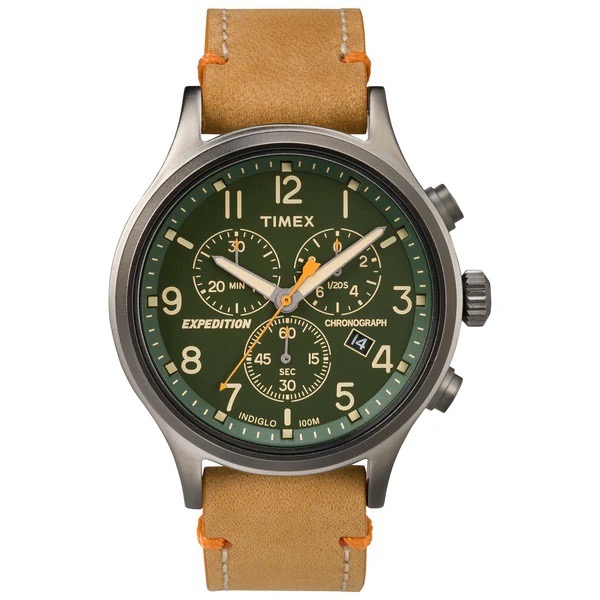 Timex Expedition Cronógrafo Indiglo Green TW4B04400