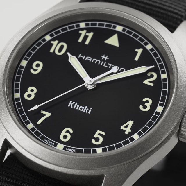 Hamilton Khaki Field Quartz 38mm Black H69401430