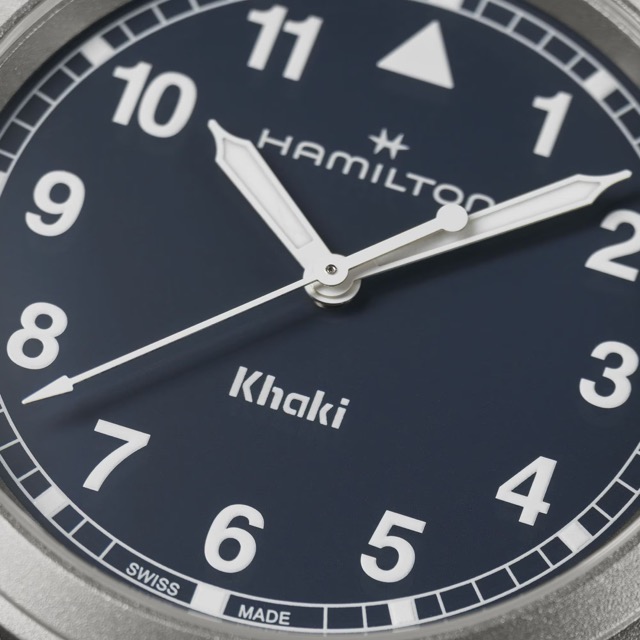 Hamilton Khaki Field Quartz 38mm Blue H69401940