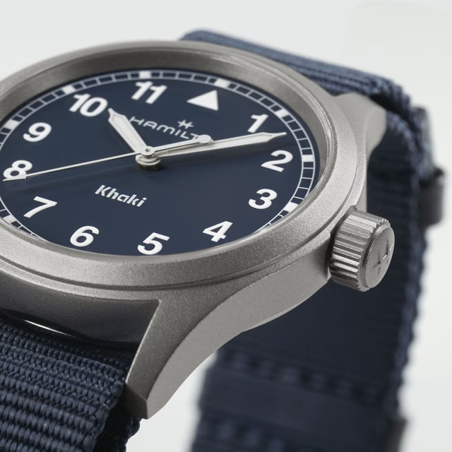 Hamilton Khaki Field Quartz 38mm Blue H69401940