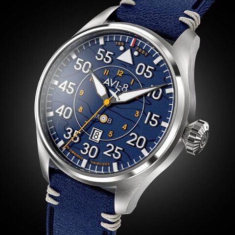 AVI-8 Hawker Hurricane Clowes Azul Automático