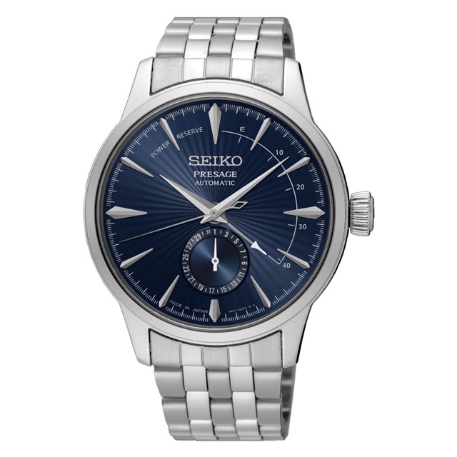 Seiko Presage Cocktail Blue Moon Power Reserve SSA347