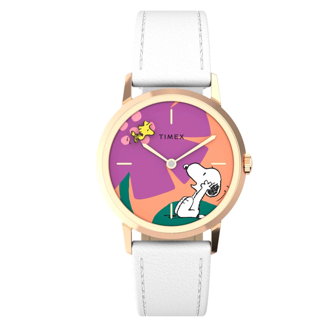 Timex Marlin x Snoopy Floral 34mm TW2V91200