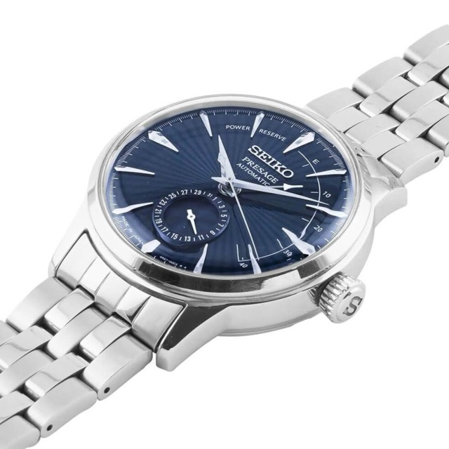Seiko Presage Cocktail Blue Moon Power Reserve SSA347