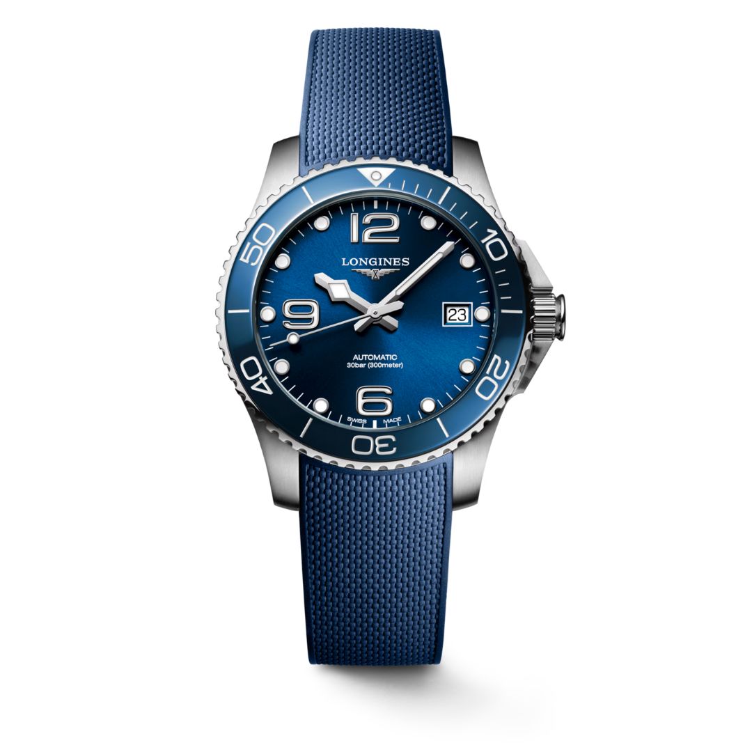 Longines HydroConquest Blue 39mm Ceramic L3.780.4.96.9