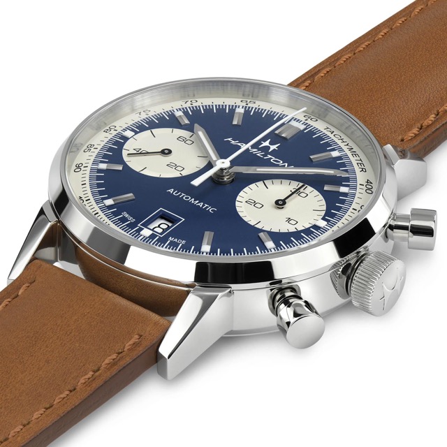 Hamilton Intra-Matic Auto Chrono Blue H38416541