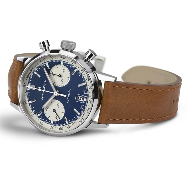 Hamilton Intra-Matic Auto Chrono Blue H38416541