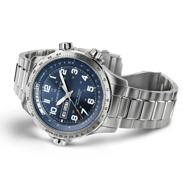 Hamilton Khaki Aviation X-Wind Day Date Blue H77765141