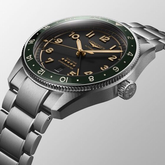 Longines Spirit Zulu Time Automático GMT Green Antracite 42mm L3.812.4.63.6