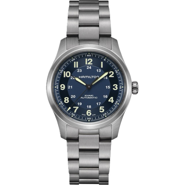 Hamilton Khaki Field Titanium Blue H70205140