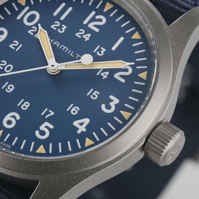 Hamilton Khaki Field Blue H69439940