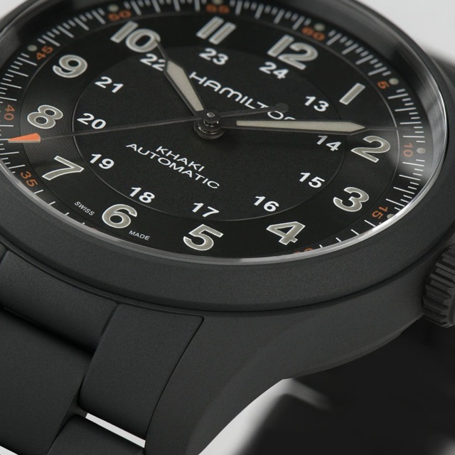 Hamilton Khaki Field Titanium All Black H70215130