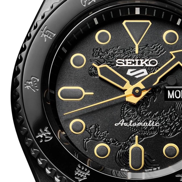 Seiko 5 Sports Edicao Limitada Bruce Lee SRPK39