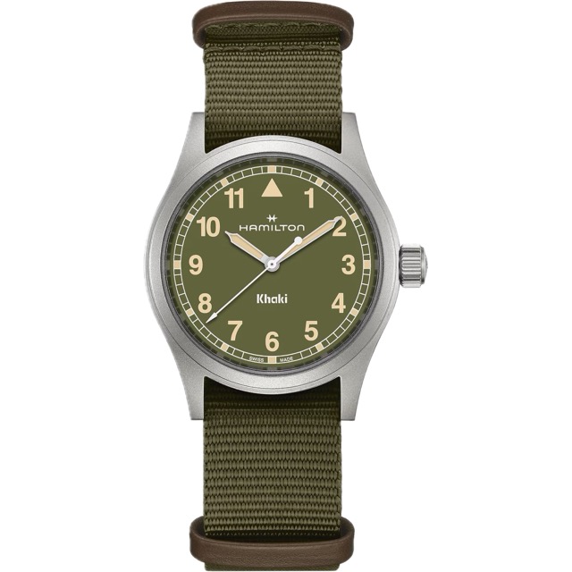 Hamilton Khaki Field Quartz 38mm Green H69401960