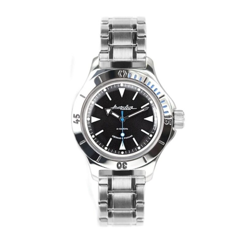 Vostok Amphibia Black Blue 120512 B